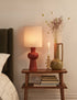 Cotton Blend Checked Bedding Set